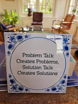 "разговоры о проблемах создают проблемы,... image preview